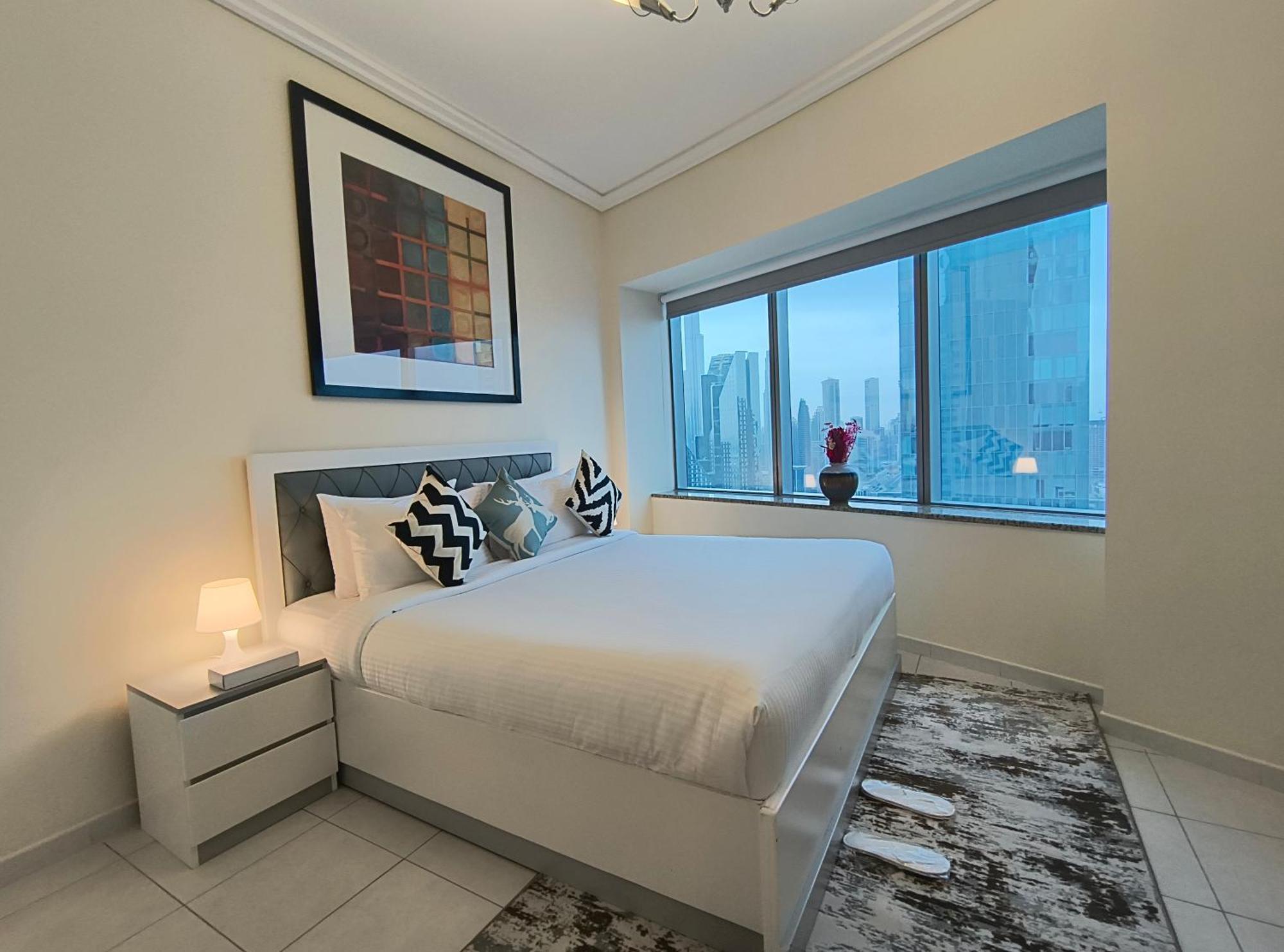 Trinity Holiday Homes - Sheikh Zayed Road Near To Financial Center Metro Station Dubaj Exteriér fotografie