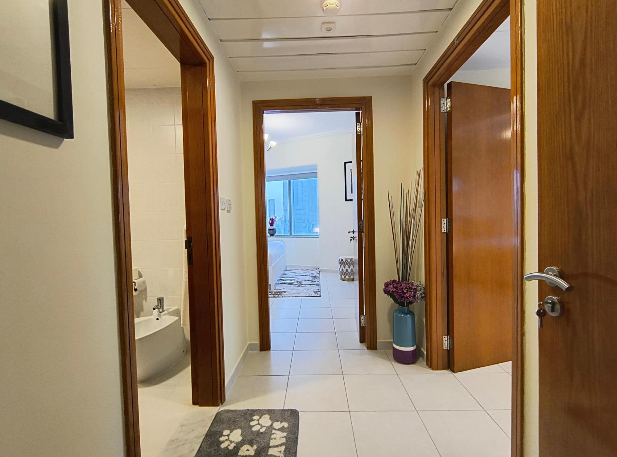 Trinity Holiday Homes - Sheikh Zayed Road Near To Financial Center Metro Station Dubaj Exteriér fotografie