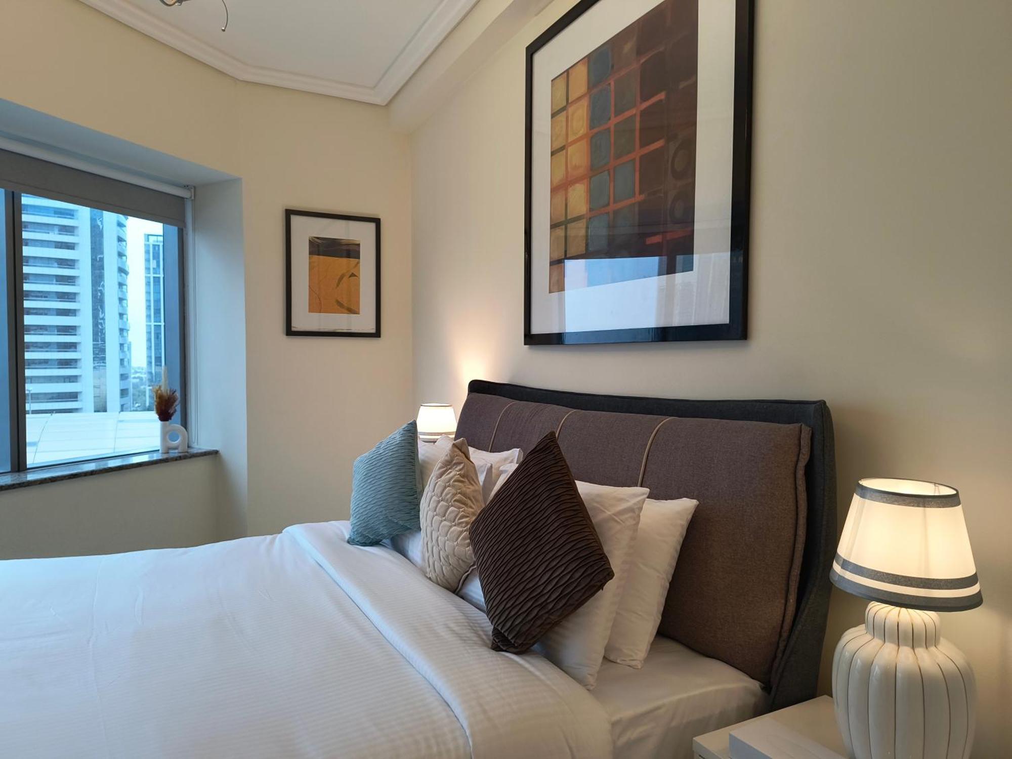 Trinity Holiday Homes - Sheikh Zayed Road Near To Financial Center Metro Station Dubaj Exteriér fotografie