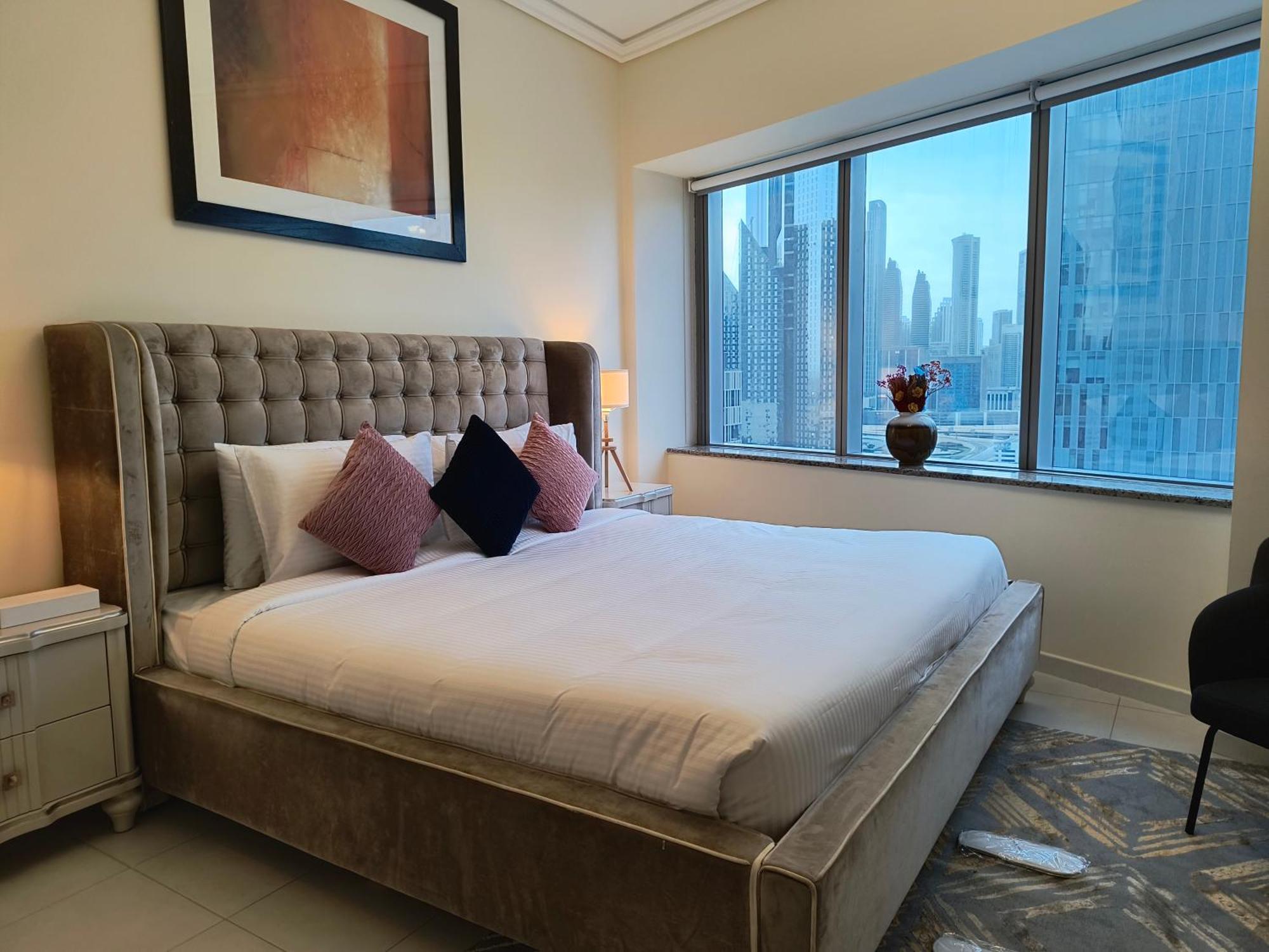 Trinity Holiday Homes - Sheikh Zayed Road Near To Financial Center Metro Station Dubaj Exteriér fotografie