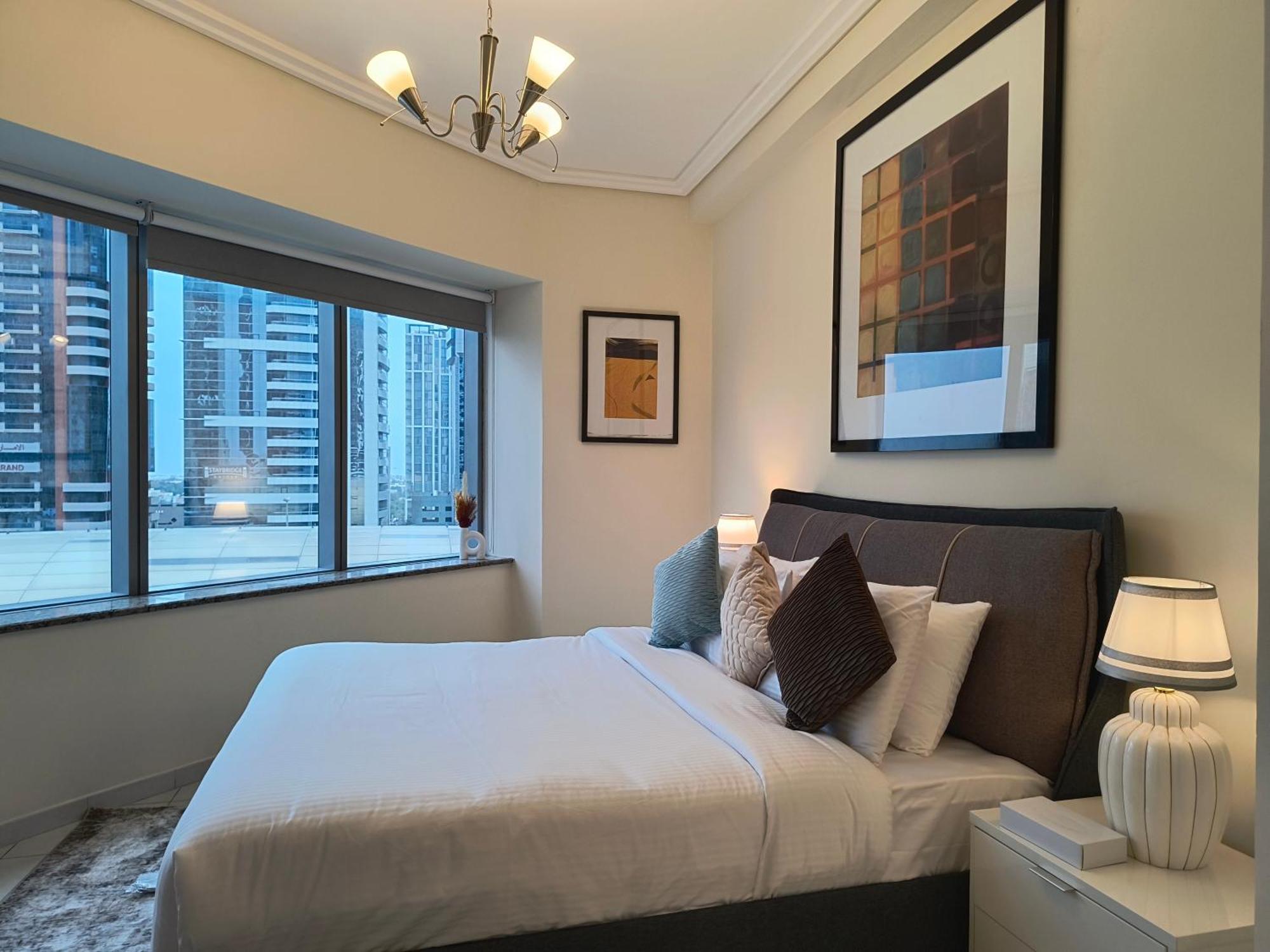 Trinity Holiday Homes - Sheikh Zayed Road Near To Financial Center Metro Station Dubaj Exteriér fotografie