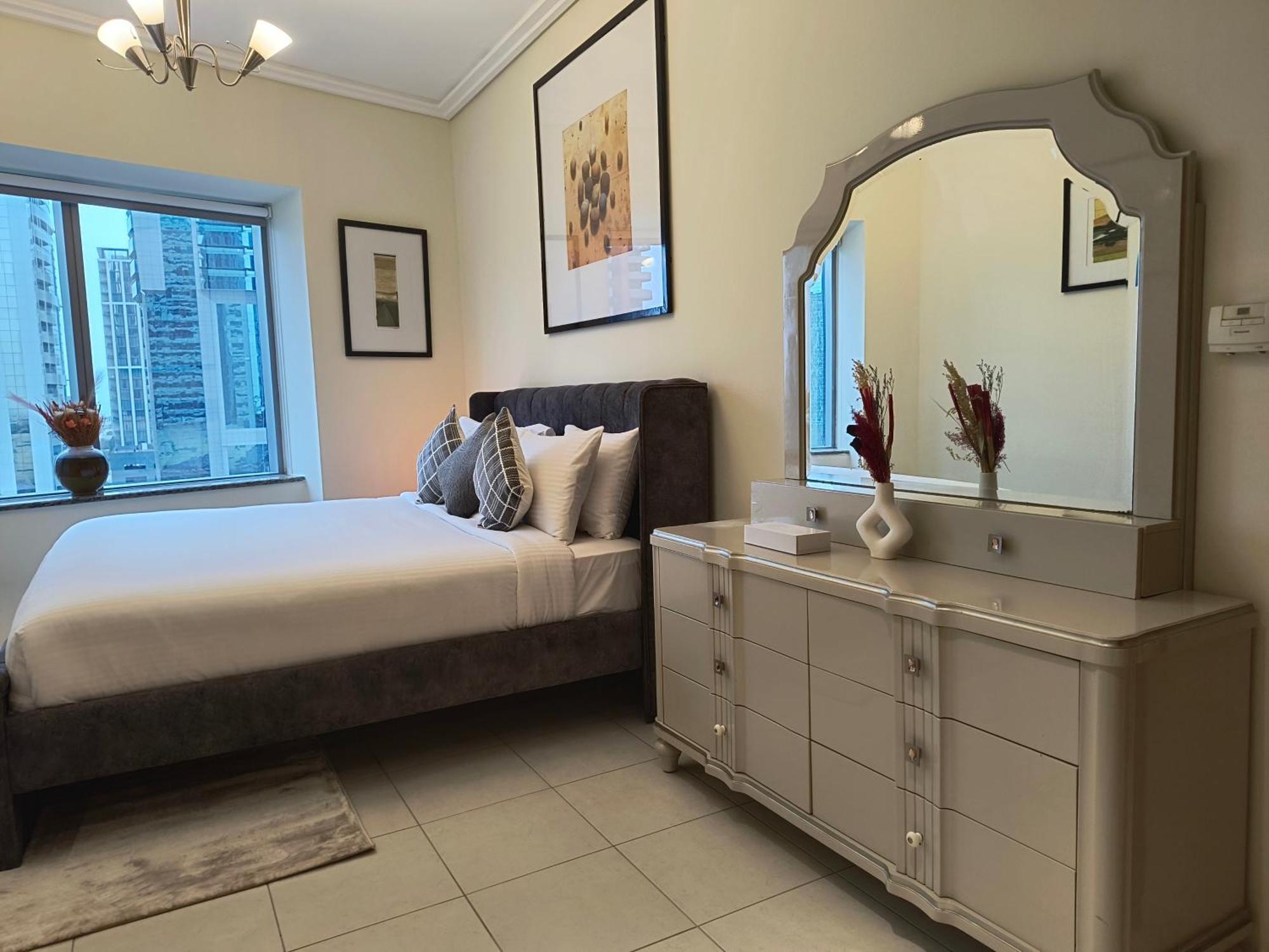 Trinity Holiday Homes - Sheikh Zayed Road Near To Financial Center Metro Station Dubaj Exteriér fotografie