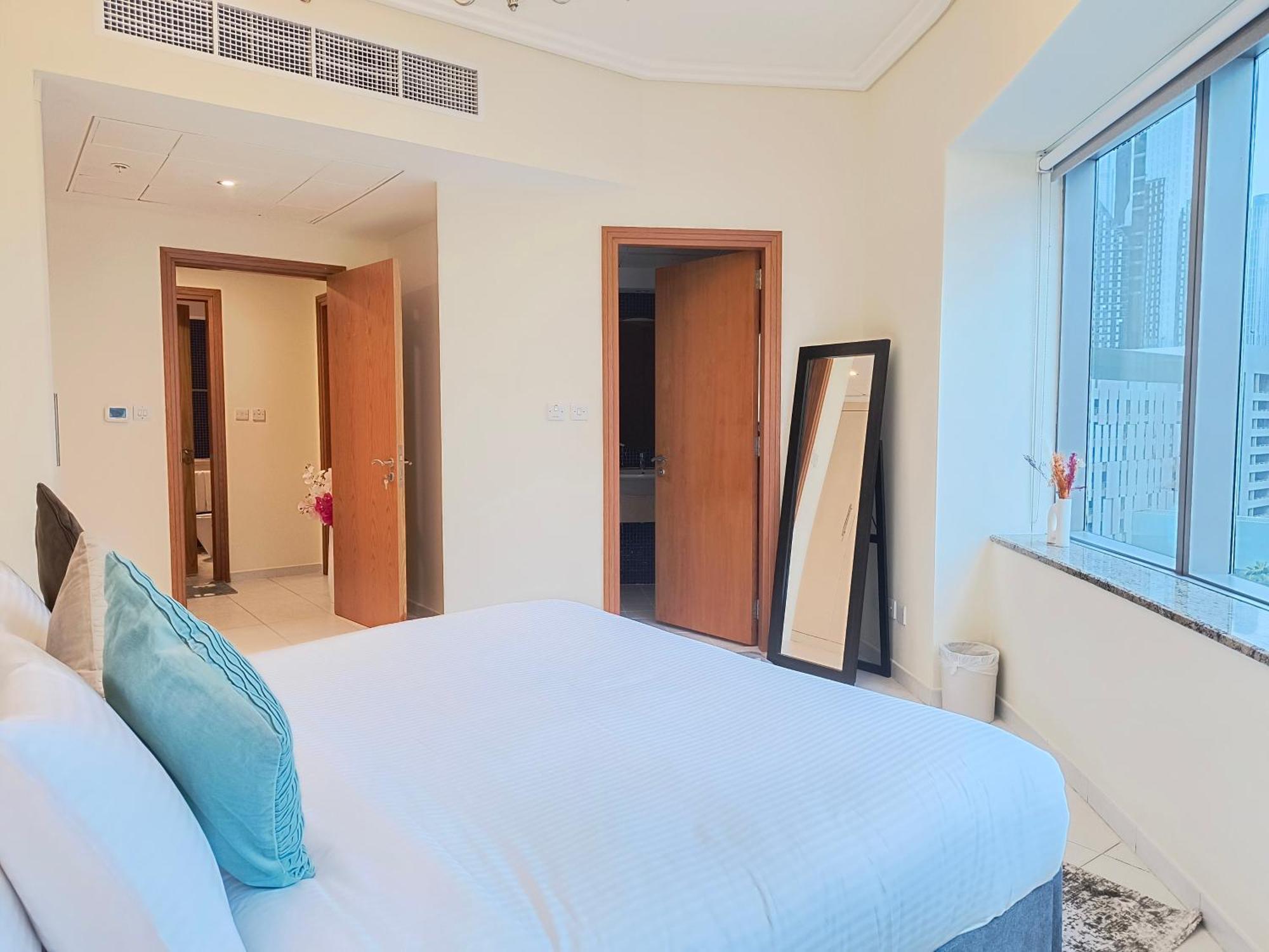 Trinity Holiday Homes - Sheikh Zayed Road Near To Financial Center Metro Station Dubaj Exteriér fotografie